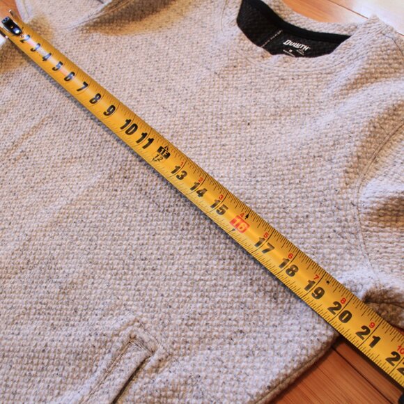 Duluth Women's Medium Cottagecore Sweatshirt Pocket Thumbholes Winter M L Cozy - Picture 6 of 8